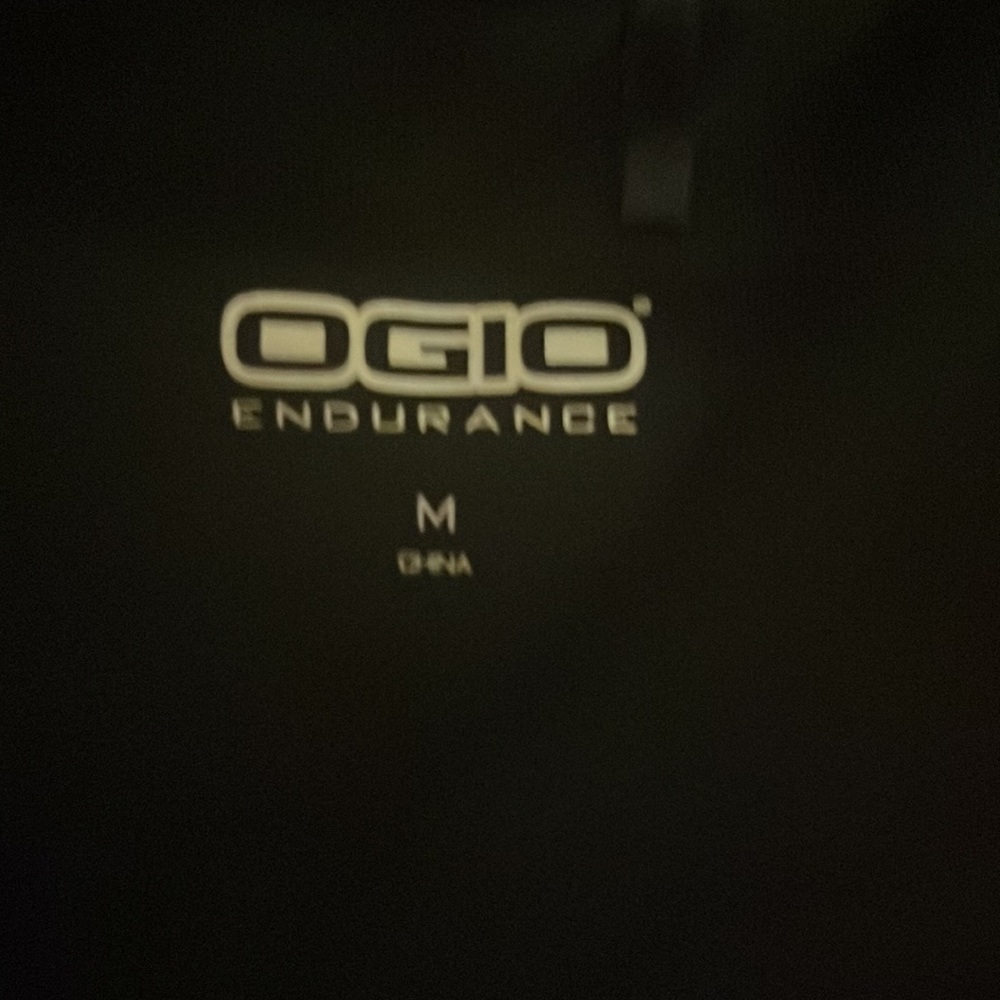 Ogio Endurance Fresh N Lean Black Graphic Zip Up Jacket. Size Medium - Picture 5 of 11